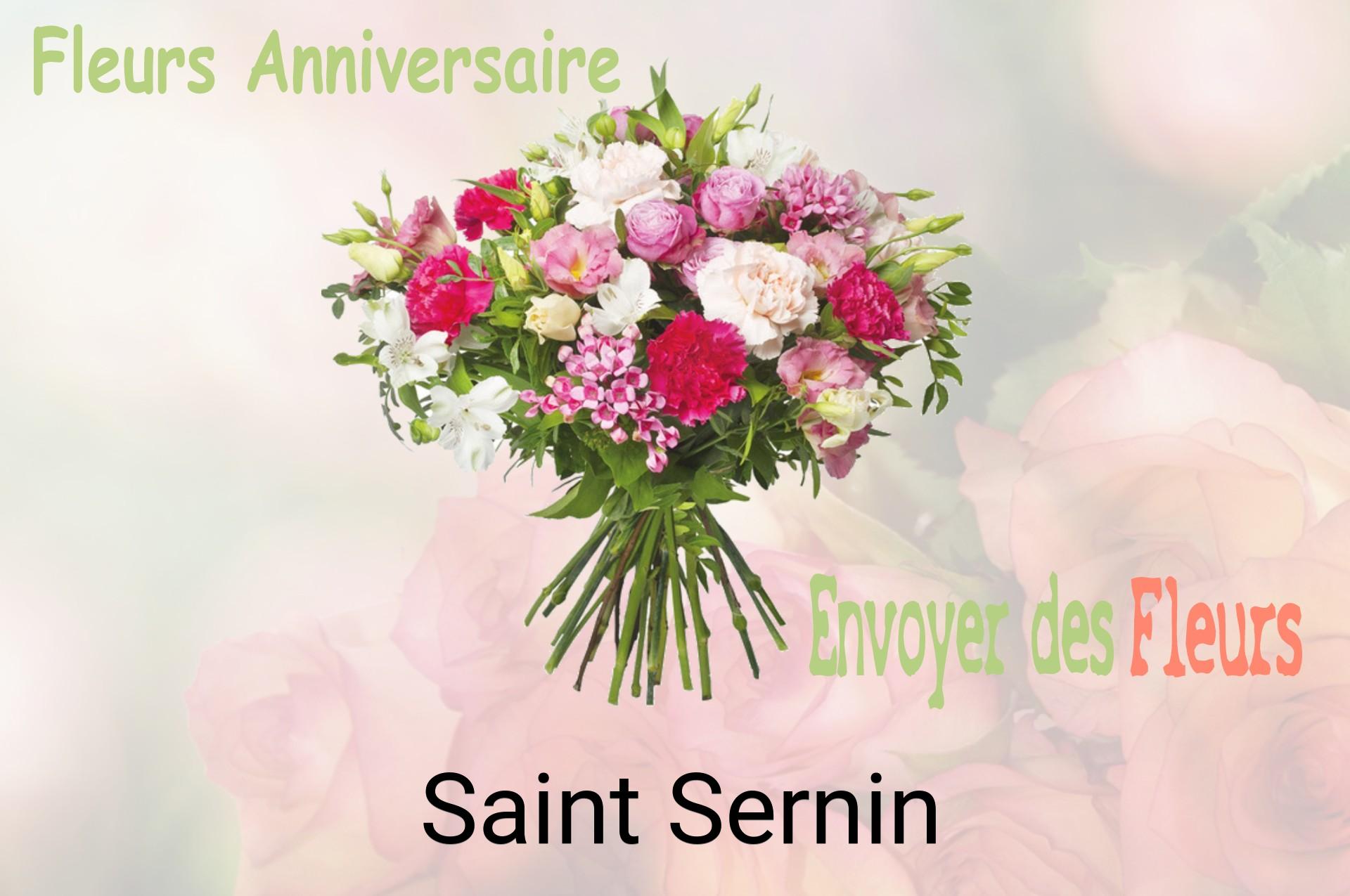 Bouquet de fleurs d’anniversaire livré à Saint-Sernin